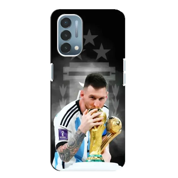 Чехол с принтом «Месси Чемпион» для OnePlus Nord N200 5G (DE211)