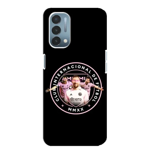 Чохол з принтом «Мессі в лого» для OnePlus Nord N200 5G (DE211)