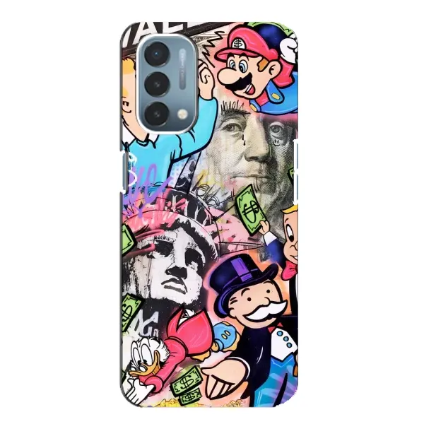 Чехол с принтом «Monopoly man» для OnePlus Nord N200 5G (DE211)