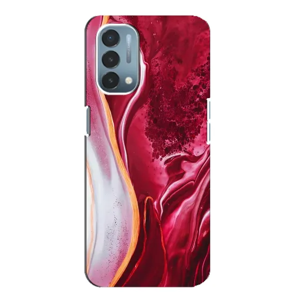 Чохол з принтом «Мрамор червоний» для OnePlus Nord N200 5G (DE211) Чохол з принтом «Мрамор червоний» для OnePlus Nord N200 5G (DE211)