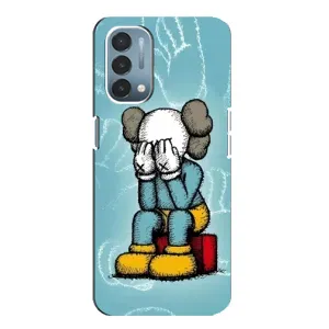Чехлы для OnePlus Nord N200 5G (DE211) - Bearbrick Louis Vuitton (PREMIUMPrint) (Плач Bearbrick)