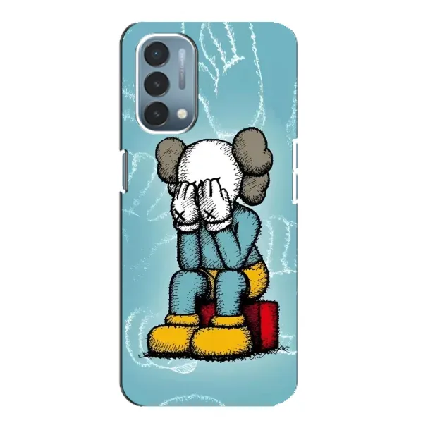 Чехол с принтом «Плач Bearbrick» для OnePlus Nord N200 5G (DE211)