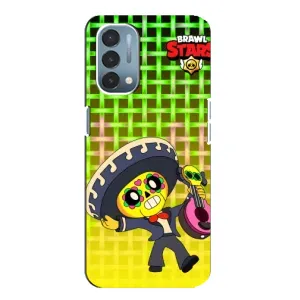 Чехлы Brawl Stars для OnePlus Nord N200 5G (DE211) (AlphaPrint) (Поко в самбреро)