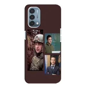 Чехол для OnePlus Nord N200 5G (DE211) (AlphaPrint - с принтом Зеленского) (Президент)