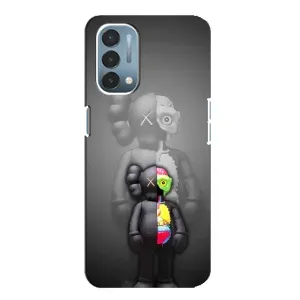 Чехлы для OnePlus Nord N200 5G (DE211) - Bearbrick Louis Vuitton (PREMIUMPrint) (Тело Bearbrick)