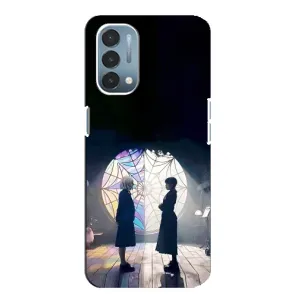 Чехлы Венсдей на OnePlus Nord N200 5G (DE211) Уэнсдей (AlphaPrint) (Уэнздей и Инид)
