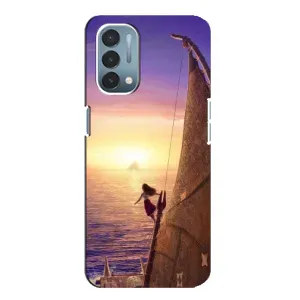 Чехол с мультфильмом Моана OnePlus Nord N200 5G (DE211) (Закат Ваяна)