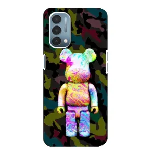 Чехлы для OnePlus Nord N200 5G (DE211) - Bearbrick Louis Vuitton (PREMIUMPrint) (Яркий Bearbrick)
