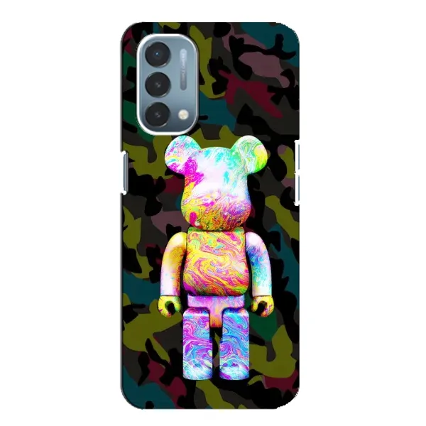 Чехол с принтом «Яркий Bearbrick» для OnePlus Nord N200 5G (DE211)