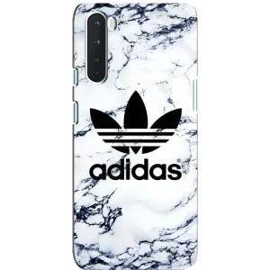 Чохли Адидас для OnePlus Nord (AlphaPrint) (Адідас на мраморі)