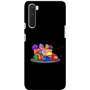 Чохли Амонг Ас для OnePlus Nord (AlphaPrint) (Амонг-ас)
