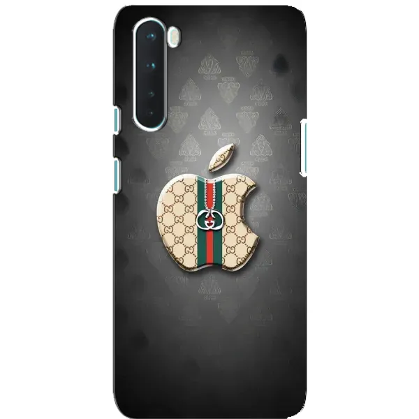 Чохол з принтом «Apple gucci» для OnePlus Nord