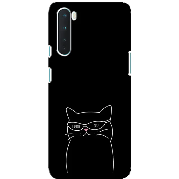 Чехол с принтом «Равнодушный кот» для OnePlus Nord