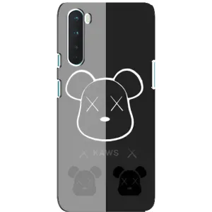 Чохли для OnePlus Nord - Bearbrick Louis Vuitton (PREMIUMPrint) (БеарБрік очі)