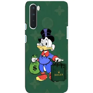 Чехлы для OnePlus Nord - Скрудж МакДак Louis Vuitton (PREMIUMPrint) (Богатая Утка)