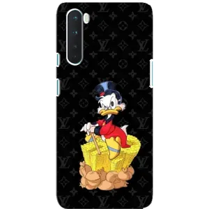 Чехлы для OnePlus Nord - Скрудж МакДак Louis Vuitton (PREMIUMPrint) (Богатство Макдака)