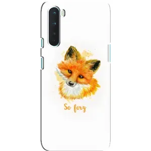 Чохли з картинкою Лисичка для OnePlus Nord (VPrint) (Дівчинка Лиса)