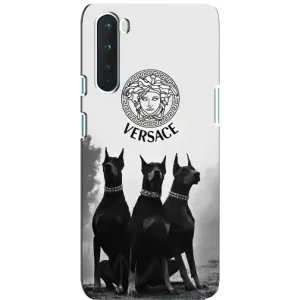 Чохли VERSACE для ВанПлюс Норд (PREMIUMPrint) (Доберман Версаче)