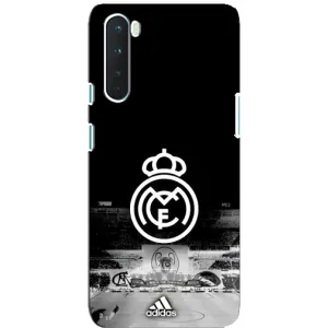 ФК Реал Мадрид чехлы для OnePlus Nord (AlphaPrint) (эмблема Реал Мадрид)