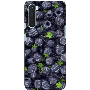 Чохли з фруктами для OnePlus Nord (VPrint) (Ожина)