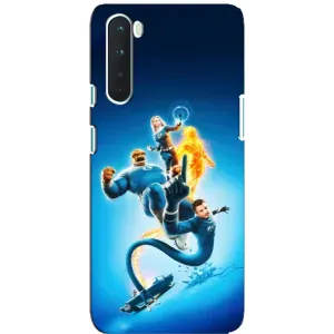 Чехол с принтом Фантастическая четверка для OnePlus Nord (Герои Фантастическая Четверка)