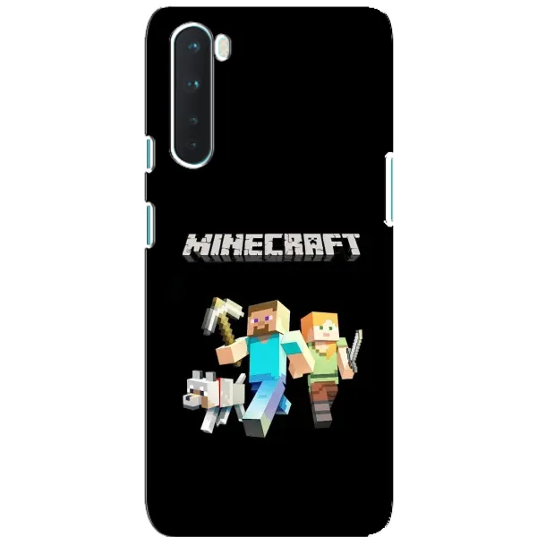 Чохол з принтом «герої Minecraft» для OnePlus Nord