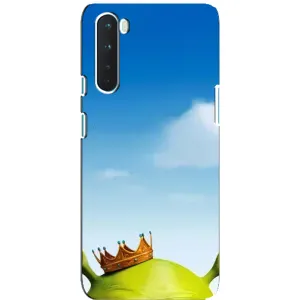 Чехол с мультфильмом Шрек на OnePlus Nord (Голова Шрека)