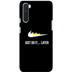 Чехол с Симпсонами для OnePlus Nord (VPrint) (Гомер Later)
