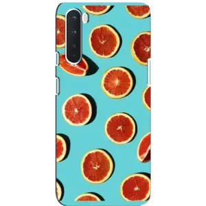 Чохли з фруктами для OnePlus Nord (VPrint) (Грейпфрут)