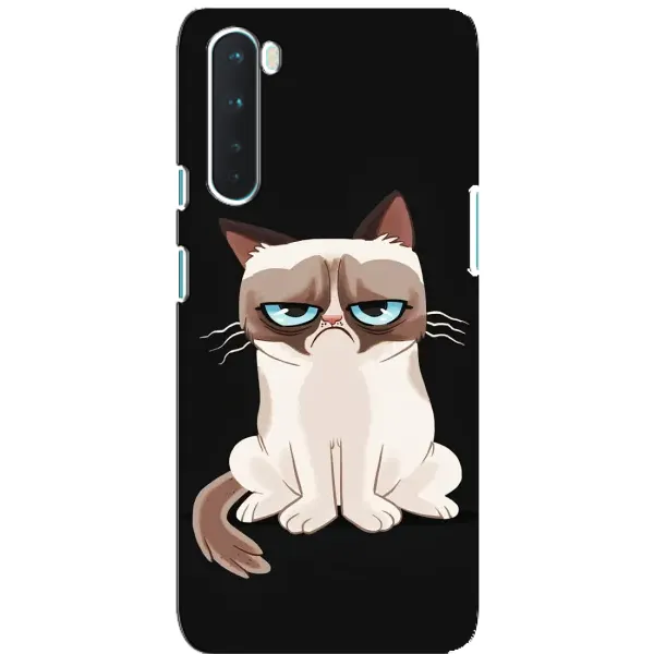 Чохол з принтом «Сумний кіт» для OnePlus Nord