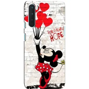 Чохол Disney Mouse OnePlus Nord (PREMIUMPrint) (Heart Minni)