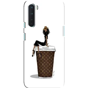 Чохли Луі Вітон для OnePlus Nord (AlphaPrint - LOUIS VUITTON) (кава LOUIS VUITTON)