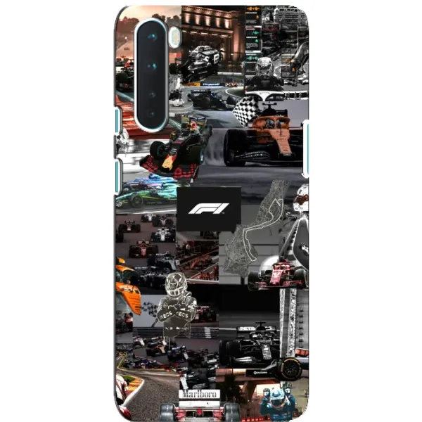 Чехол с принтом «Гоночный коллаж Ф1» для OnePlus Nord Чехол с принтом «Гоночный коллаж Ф1» для OnePlus Nord