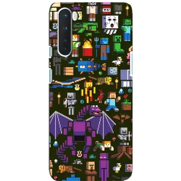 Чохол з принтом «Колаж Майнкрафт» для OnePlus Nord