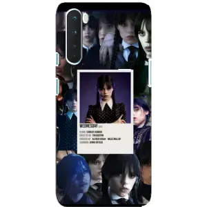 Чехол с принтом «коллаж Уэнздей» для OnePlus Nord