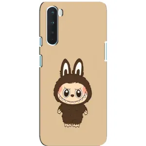 Чехол с Лабубу на OnePlus Nord (Bored Ape в красном)