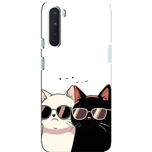 Чехол с принтом «Коты в очках» для OnePlus Nord