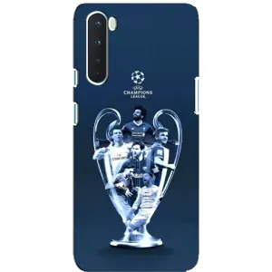 Чехлы для OnePlus Nord (VPrint) - Футбольные клубы (Кубок ЛЧ)