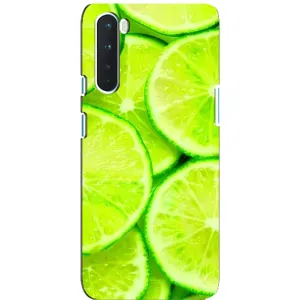 Чохли з фруктами для OnePlus Nord (VPrint) (Лайм)
