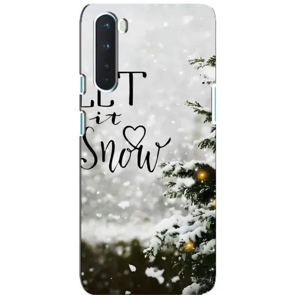 Чохол з принтом «Let it snow» для OnePlus Nord Чохол з принтом «Let it snow» для OnePlus Nord
