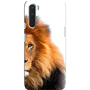 Чохли з картинкою животних OnePlus Nord (Лев грива)