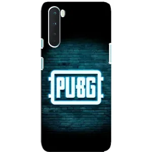 Чехол PUBG для ВанПлас Норд (AlphaPrint) (Лого PUBG)