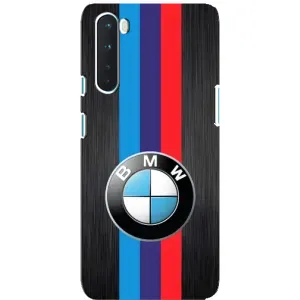 Чехол для ВанПлас Норд - с принтом БМВ (AlphaPrint) (Лого BMW)