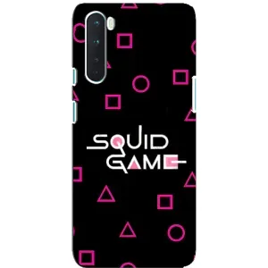 Чехол Гра в кальмара для OnePlus Nord (Паттерн Игра кальмара)