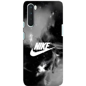 Чохол для OnePlus Nord - з принтом Найк (AlphaPrint) (Лого Найк)