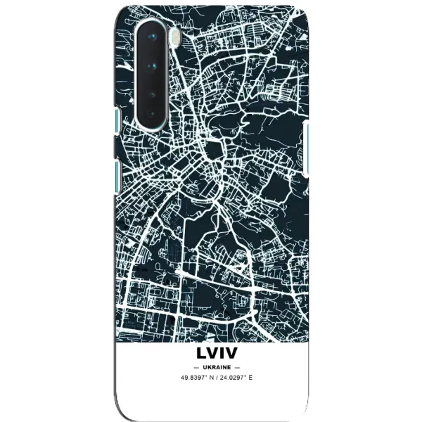 Чехол с принтом «Львов» для OnePlus Nord