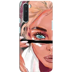 Чехол с принтом «Макияж» для OnePlus Nord