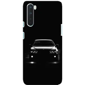 Чехол для ВанПлас Норд - с принтом БМВ (AlphaPrint) (Машина BMW)
