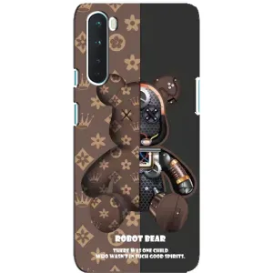 Круті Чохли Луі Віттон для OnePlus Nord (AlphaPrint) (Ведмідь Луі Вітон)