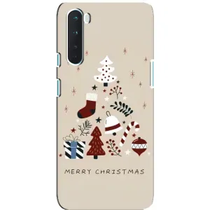Чехол с принтом «Merry Christmas» для OnePlus Nord